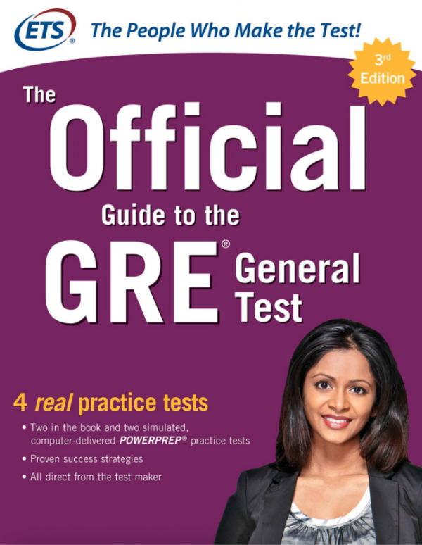 GRE Book - The Official Guide to the GRE Revised General Test, ETS, 3rd Edition