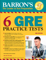 6 GRE Practice Tests 6 GRE Practice Tests